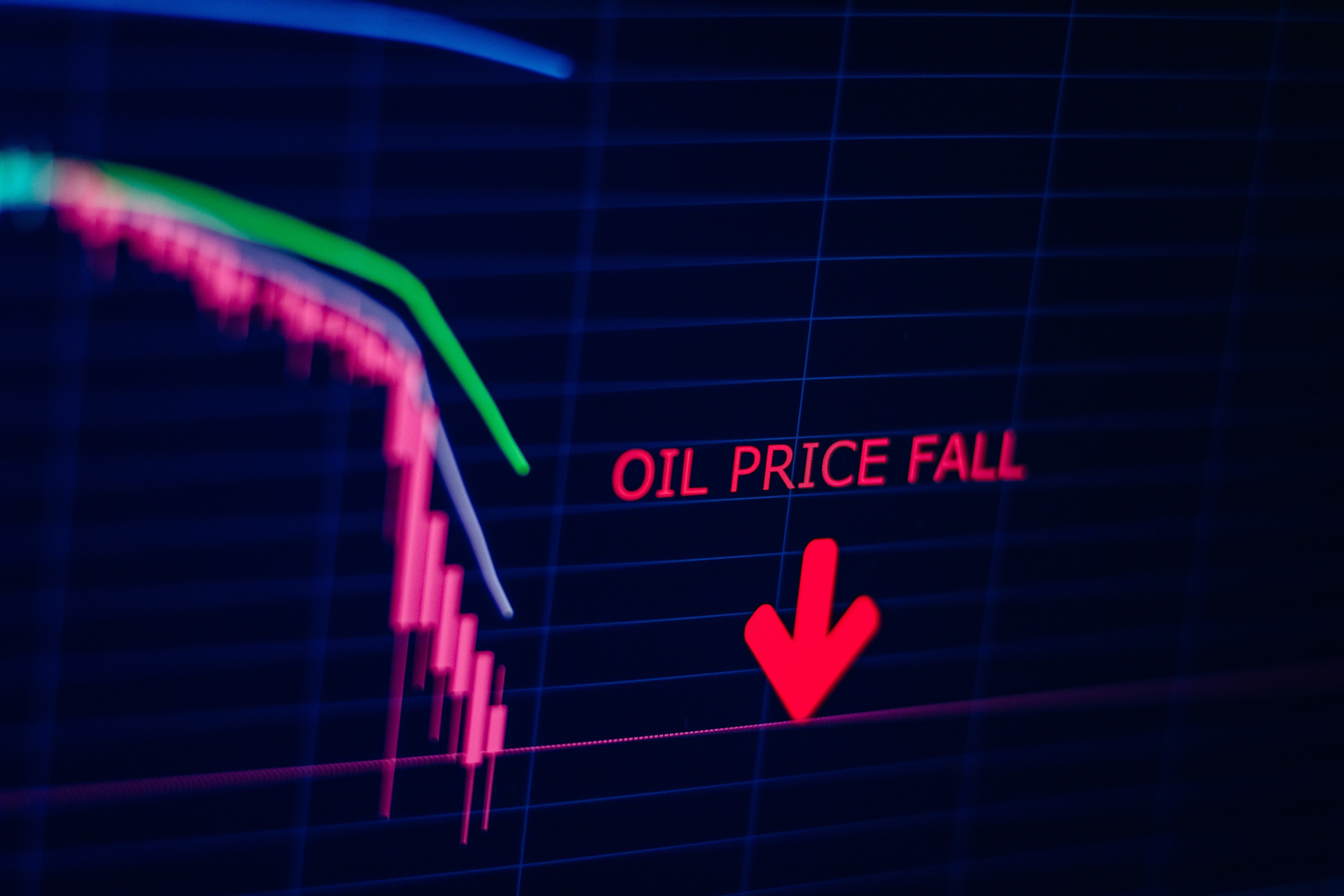 Oil barrel price falling down for economical crisis in stock mar